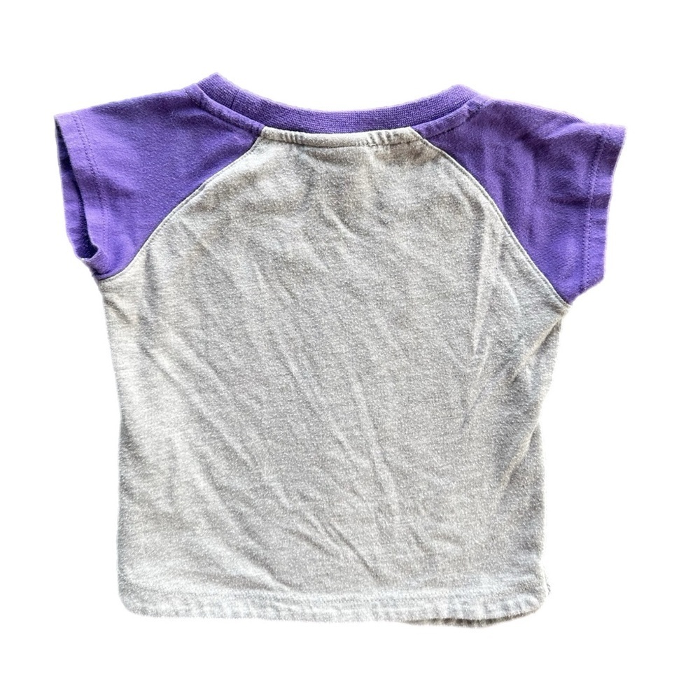 Nike Girls Neon Active Wear Short Sleeve Tee Shirt Size 2 - Picture 3 of 4